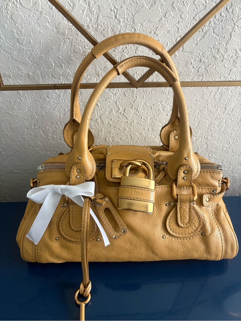 Authentic Chloe Paddington with Lock and Key
